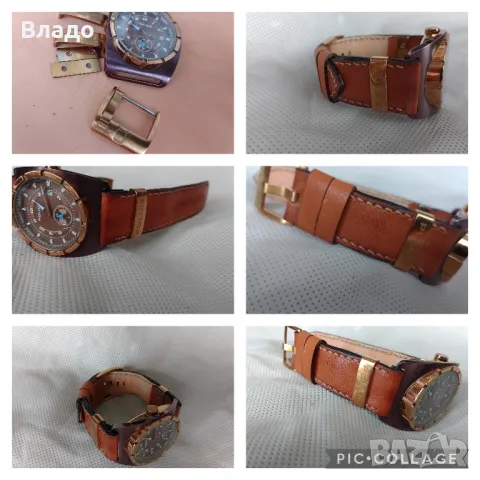 изработване на кожени каишки по поръчка Invicta,police,dizel, Seiko, citizen, Tissot , снимка 10 - Каишки за часовници - 49945742