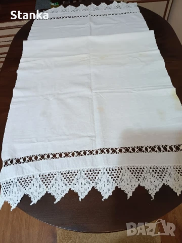 Дантелени покривки - ръчна изработка, снимка 10 - Покривки за маси - 51235807