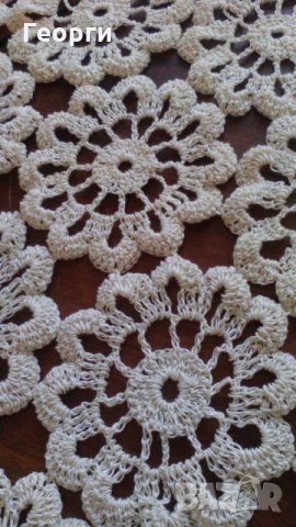 Каре на една кука, снимка 4 - Покривки за маси - 26204477