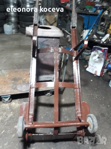 Количка за варели и бидони, снимка 4 - Индустриална техника - 51854213