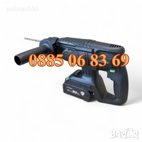 К-т 7 в 1 перфоратор, винтоверт, гайковерт, ъглошлайф, саблен трион, верижен трион и LED лампа 36V, снимка 5 - Други инструменти - 52114624