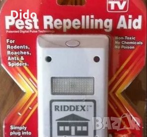 Riddex Pro Plus - уред против гризачи, хлебарки, мравки, паяци!!!, снимка 2 - Друга електроника - 32117490