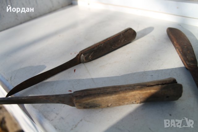 Лот стари ножове /двата са с дръжка от рог/, снимка 7 - Антикварни и старинни предмети - 43271994