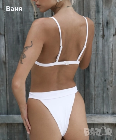 бял бански от две части BOHEMAI, снимка 3 - Бански костюми - 51684914