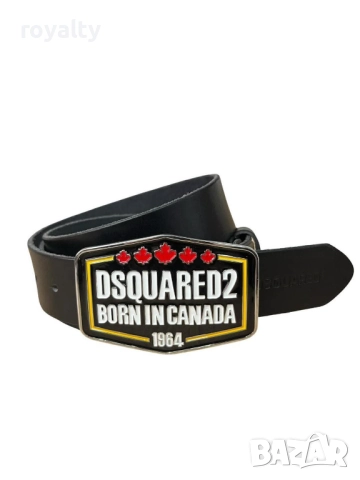 DSQUARED2 ЕСТЕСТВЕНА КОЖА Мъжки Колани Различни Модели , снимка 3 - Колани - 52854864
