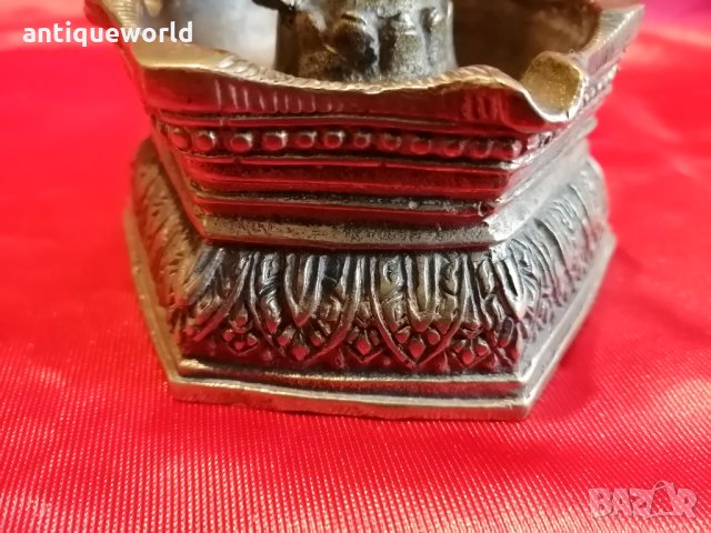 Бронзова  Фигура , Статуетка ,Индуистка Богиня ,Кали ,Буда , снимка 2 - Антикварни и старинни предмети - 35272096