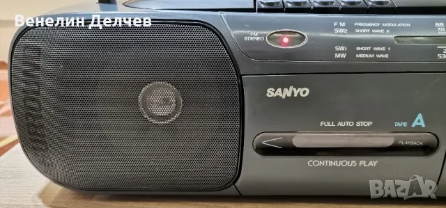 Двукасетен радиокасетофон Sanyo MW731 K, снимка 2 - Радиокасетофони, транзистори - 48437143