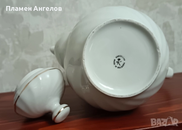 Стар Български порцелан-Чайник, Кана, снимка 7 - Антикварни и старинни предмети - 52059020