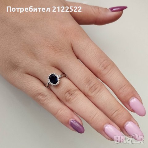 Нежни дамски пръстени с камък, снимка 3 - Пръстени - 40360536