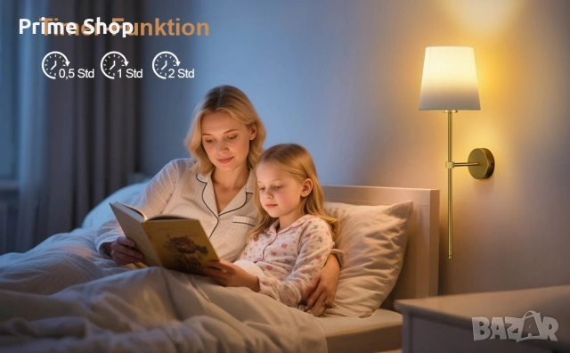 К-кт 2бр. Безжичен стенен LED аплик HOTUT, RGB, 2000mAh, дистанционно , снимка 11 - Лед осветление - 53483257