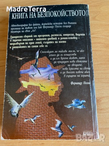 Книга на безпокойството - Фернандо Песоа, снимка 2 - Други - 37513088