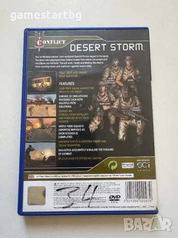 Conflict Zone: Desert storm за PS2, снимка 2 - Игри за PlayStation - 51758028