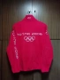 Asics 2006 Torino Winter Olympics Games оригинално горнище полар зимна олимпиада блуза пуловер , снимка 2
