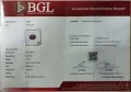 Голям ненагряван рубин в пурпуно червено 10.40кт! Сертифициран! Нов!, снимка 4