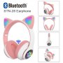 Безжични Детски Bluetooth слушалки Котешки уши CAT, STN-28, снимка 2