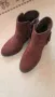 Дамски боти, кафяви, велур , снимка 1