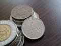 Монета - Франция - 1/2 (половин) франк | 1991г.