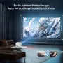 Висококачествен Проектор Jimveo 1080p Full HD  WiFi 6 и Bluetooth 5.2 Преносим проектор, снимка 4