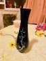 Китайска лакирана ваза със седеф, снимка 1 - Вази - 35027553