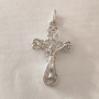 Красив сребърен кръст. , снимка 2