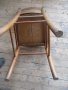 Столове  -4 дървени старинни и 2 метални-с дефекти  и подлежащи на ремонт, снимка 8