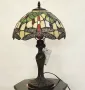 Настолна лампа в стил Тифани – модел „Водно конче“, снимка 3