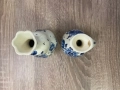 Двойка вази Royal Goedewaagen Blue Delft, рисувани на ръка, снимка 5
