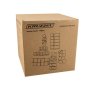 Дървени кубчета City, Конструктор от 100 части + Сортер + чанта за съхранение, снимка 7