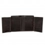 Mano Sutura M19010 тъмнокафяв вертикален портфейл до 14 карти, снимка 9