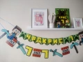 Покани, банер за рожден ден, украса Майнкрафт / Minecraft, снимка 3