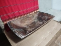 Старинна Ръчно Изработена Дървена Ренесансова Нощва, Корито За Месене На Тесто 19' Век / НОМЕР 693., снимка 1