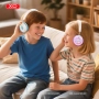 Безжични стерео Bluetooth слушалки XO Cartoon Kids /лилави/, снимка 2