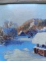 гоблен ,, Зимен ден", 33/20 см, снимка 6