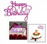 Happy Birthday красив надпис, снимка 1 - Подаръци за рожден ден - 27527974