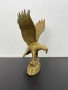 Бронзова статуетка / скулптура на орел с плячка. №7805, снимка 2