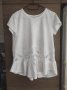 Дамска/юношеска бяла тениска , снимка 1 - Тениски - 37540067