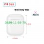 Безжични слушалки тип Airpods i18, снимка 2