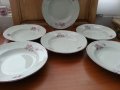 Стар български порцелан чинии, снимка 1 - Антикварни и старинни предмети - 33205723
