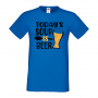 Мъжка тениска Today's soup is beer,Бира,Бирфест,Beerfest,Подарък,Изненада,Рожден Ден, снимка 4