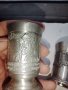 Немски старинни чаши с барелефи, снимка 16