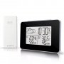 Цифров часовник термометър влагомер – Безжична Метеостанция с външен датчик, снимка 3