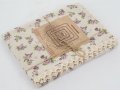 Памучна покривка с дантела Lilac Rose 120х140 см, снимка 1 - Покривки за маси - 43127190
