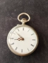 Швейцарски джобен часовник с посребрени капаци - ПЕРФЕКТЕН, снимка 9