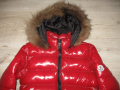 Moncler дамско яке с качулка от естествен пух, снимка 2