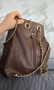 Уникална дамска раница, кафява, снимка 2