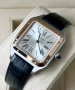 Cartier Santos - Dumont 38mm SWISS Movement Steel Rose Gold Дамски / Унисекс Различни Варианти, снимка 4