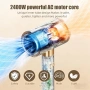 Нов Сешоар 2400W с йони 3 температури 2 скорости дифузер накрайник за коса, снимка 2