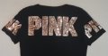 PINK Victoria's Secret оригинална тениска XS памучна фланелка, снимка 6