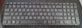 НОВА! Клавиатура за лаптоп HP Pavilion 17 17-e 17-n Черна Рамка с Черни Бутони, снимка 1