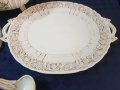 Голям италиански  порцеланов супник,плато и черпак, снимка 5